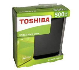 HDD внешний 2,5" 500GB Toshiba USB3.0 Canvio - Сервис Плюс Рус
