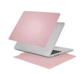 Чехол-накладка для MacBook Pro 16" clear розовое золото - Сервис Плюс Рус