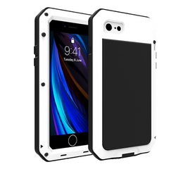 Чехол противоударный/водонепроницаемый для Apple iPhone 8 Plus Taktik (Белый) - Сервис Плюс Рус