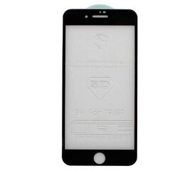 Защитное стекло iPhone 7/8 Plus 5D 0.3mm без упаковки черное - Сервис Плюс Рус