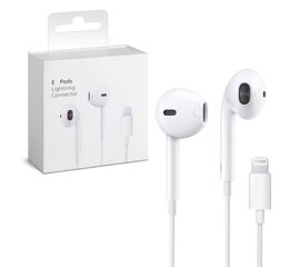 Гарнитура / Наушники для Apple iPhone (EarPods с Lightning Разъемом) (AA) - Сервис Плюс Рус