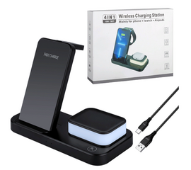 Беспроводная зарядка 4в1 С500 - Сервис Плюс Рус