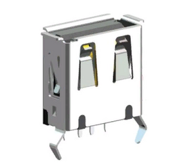 Разъем USBA-1JS, прямой, тип A - Сервис Плюс Рус