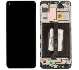 Дисплейный модуль Samsung A60 (В рамке) Чёрный - Сервис Плюс Рус