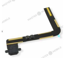 Шлейф для Apple IPad Air (A1474/A1475/A1476) Чёрный.+ комп. разъём зарядки (чёрный) - Сервис Плюс Рус