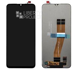 Дисплей для Samsung Galaxy A03s SM-A037F в сборе без рамки (черный) оригинал Samsung - Сервис Плюс Рус