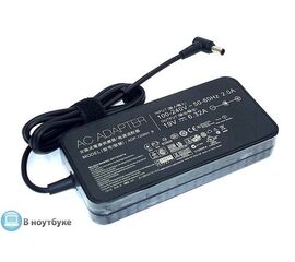 Блок питания (сетевой адаптер) для ноутбуков Asus 19V 6.32A 6.0x3.7mm pin - Сервис Плюс Рус