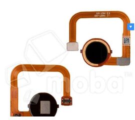 Шлейф для Xiaomi Redmi Note 9 сканер отпечатка пальцев Черный - Сервис Плюс Рус