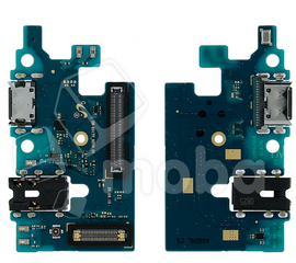 Шлейф для Samsung Galaxy M31s (M317F) плата системный разъем/разъем гарнитуры/микрофон - Сервис Плюс Рус