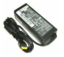 Блок питания (сетевой адаптер) для ноутбуков Lenovo 20V 3.25A 65W Rectangle (прямоугольный) - Сервис Плюс Рус