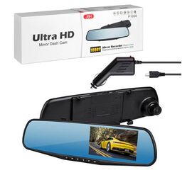 Видеорегистратор зеркало P1000 - Сервис Плюс Рус