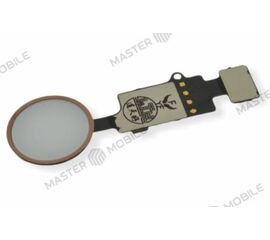Кнопка (механизм) Home для Apple iPhone 7 / iPhone 7 Plus / iPhone 8 / iPhone 8 Plus (сенсорная) (в сборе) (розовый) - Сервис Плюс Рус