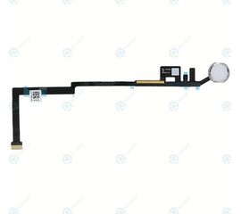 Кнопка (механизм) Home для Apple iPad 5 9.7 (2017) (A1822/A1823) / iPad 6 9.7 (2018) (A1893/A1954) (в сборе) (белый) - Сервис Плюс Рус