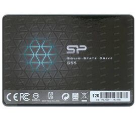 120 ГБ 2.5" SATA накопитель Silicon Power Slim S55 [SP120GBSS3S55S25] - Сервис Плюс Рус