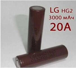 LGDBHG21865 Элемент питания LG HG2 3000mAh, 20A, 3.7V - Сервис Плюс Рус