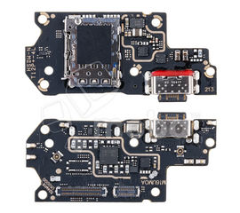 Шлейф/плата Xiaomi Redmi Note 12 Pro+ системный разъем/микрофон - Сервис Плюс Рус