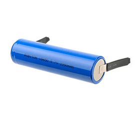 Аккумуляторная батарея 18650 3,7V 2200mAh (с лепестками) - Сервис Плюс Рус