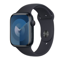 Apple Watch Series 9 45mm Midnight Aluminum Case with Sport Band - Сервис Плюс Рус