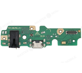 Нижняя плата Tecno Spark 7 (KF6N) c разъемом зарядки - Сервис Плюс Рус