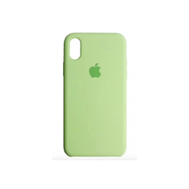 Чехол iPhone X под ориг. зеленый - Сервис Плюс Рус