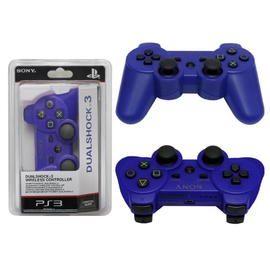 Беспроводной джойстик для Playstation 3 (PS3) (Bluetooth) - Синий - Сервис Плюс Рус