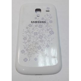 Задняя крышка корпуса Samsung Galaxy Ace 2 (GT-I8160) (Белый-fleur) (org.) Samsung - Сервис Плюс Рус