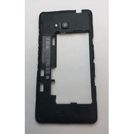 Nokia Lumia 640 (RM-1077) Средняя часть корпуса (Черный) (original) Nokia - Сервис Плюс Рус
