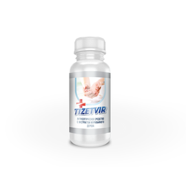 «TIZETVIR» Средство дезинфицирующие наружного применения противовирусного действия объемом 95 мл. - НПО-ИНТЕКС
