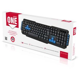 Клавиатура беспроводная мультимедийная Smartbuy ONE 231 черная (SBK-231AG-K)/20 Smartbuy - Сервис Плюс Рус