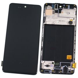 Дисплей в сборе с тачскрином (модуль) для Samsung A51 (SM-515), черный (оригинал) Samsung - Сервис Плюс Рус