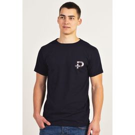 PluseRus / Футболка с короткими рукавом/однотонный/хлопок,черный L (48) PluseRus - Сервис Плюс Рус