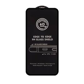 Защитное стекло iPhone 11/XR 6D без упаковки - Сервис Плюс Рус
