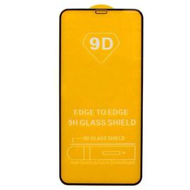Защитное стекло Iphone 11 Pro Max/XS Max Full Glue с рамкой 2.5D черное - Сервис Плюс Рус