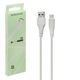 Кабель USB Type-C BX18 1M Borofone белый Borofone - Сервис Плюс Рус