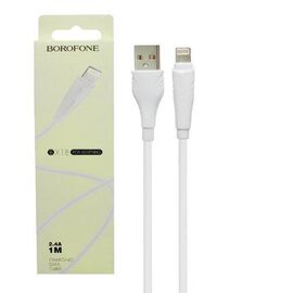 Кабель USB Lightning BX18 1M Borofone белый Borofone - Сервис Плюс Рус