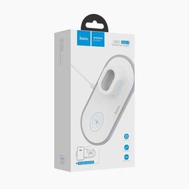 Беспроводное зарядное устройство CW21 HOCO 3 в 1 белое Hoco - Сервис Плюс Рус