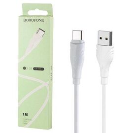 Кабель USB Type-C BX18 2M Borofone белый Borofone - Сервис Плюс Рус