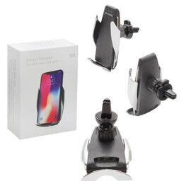 Автодержатель S5 с беспроводной зарядкой 10W - Сервис Плюс Рус