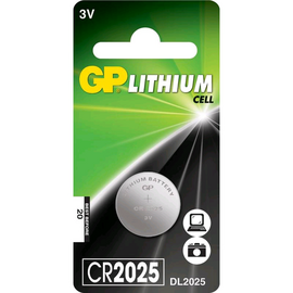 Батарейка GP CR2025 BL1 Lithium 3V (1/10/100/900) - Сервис Плюс Рус