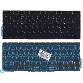 Клавиатура для ноутбука MacBook Pro 13 Retina A1708 черная большой Enter - Сервис Плюс Рус