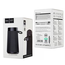 Портативная акустика HC13 Bluetooth HOCO черная - Сервис Плюс Рус