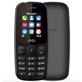 Мобильный телефон INOI 100, Dual sim (2021) - черный INOI - Сервис Плюс Рус
