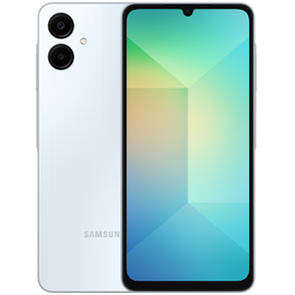 Смартфон Samsung Galaxy A06 4/128GB, светло-синий (Акционный товар) Samsung - Сервис Плюс Рус