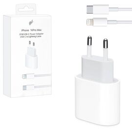 Переходнк СЗУ на Type-C 20w + Кабель Lightning USB-C (OEM) - Сервис Плюс Рус