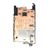NOKIA LUMIA 620 (RM-846) Подложка дисплея (original) Nokia - Сервис Плюс Рус