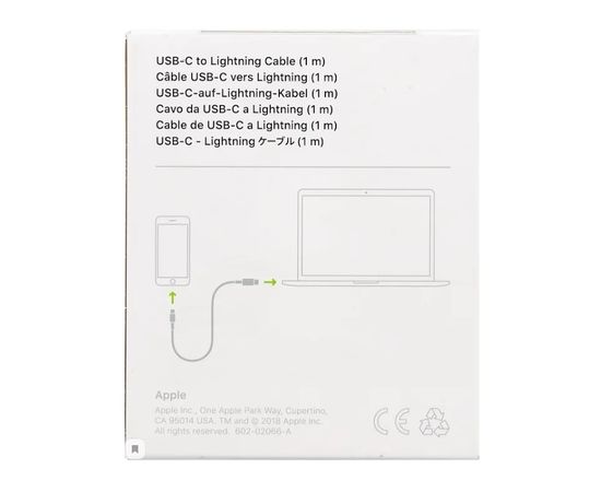 Кабель Apple USB‑C/Lightning (1 м) Apple - Сервис Плюс Рус