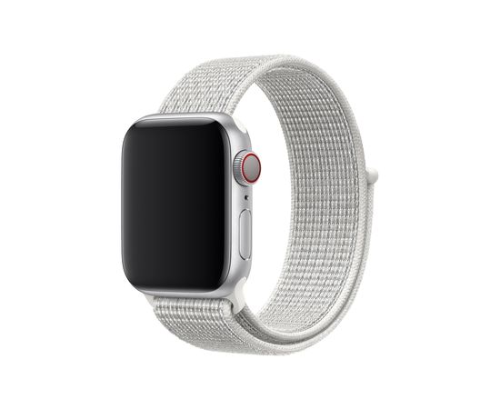 Ремешок для Apple watch 38/40mm Nylon loop - Color - Summit White - Сервис Плюс Рус