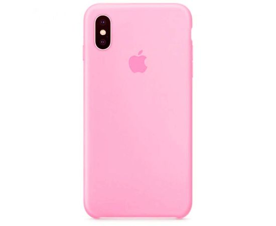 Чехол iPhone X под ориг. нежно-розовый - Сервис Плюс Рус