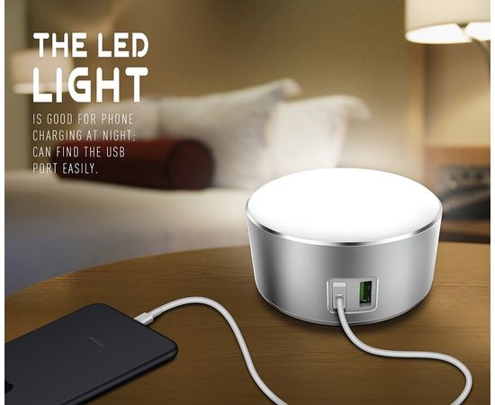 СЗУ LDNIO A2208 2,4A 2USB Ports + Led Lamp 2,4W LDNIO - Сервис Плюс Рус