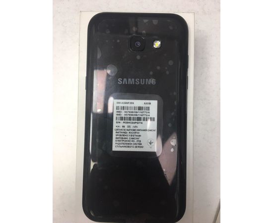 Samsung Galaxy A5 (SM-A520F/DS) 3/32GB (Черный) Samsung - Сервис Плюс Рус